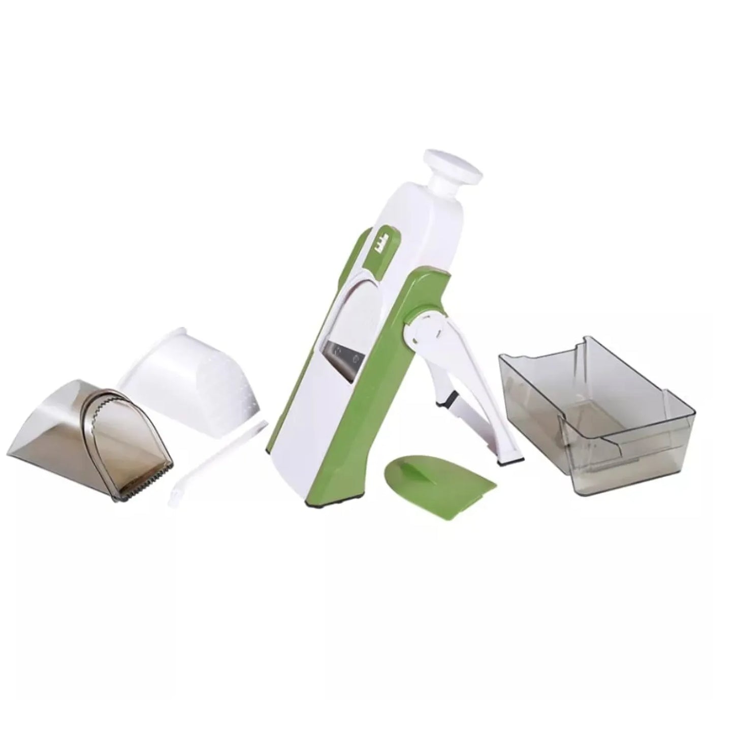 Cortador de Verduras 5 en 1 – Pica, Rebana y Ralla en Segundos sin Esfuerzo